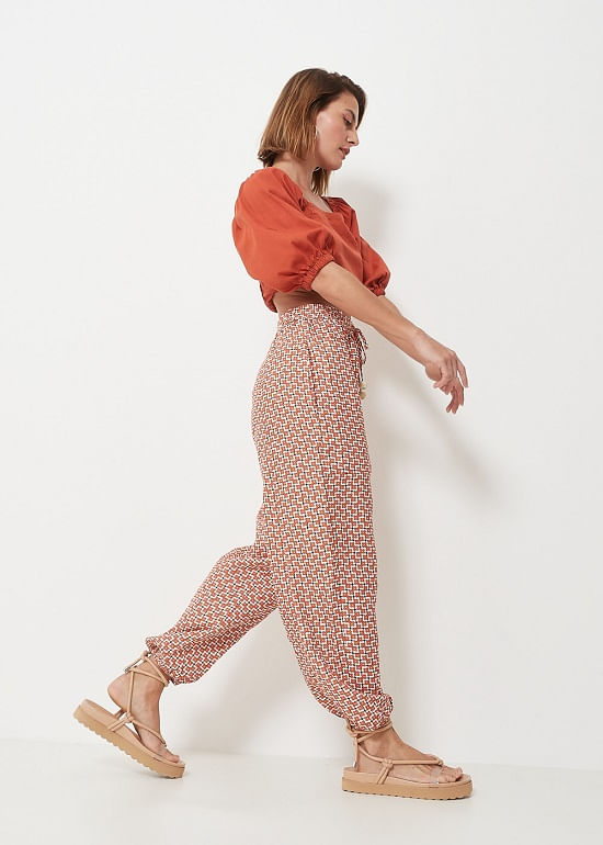 52.21.3003EST CALÇA JOGGER ESTAMPA FLORAL GRAVATARIA