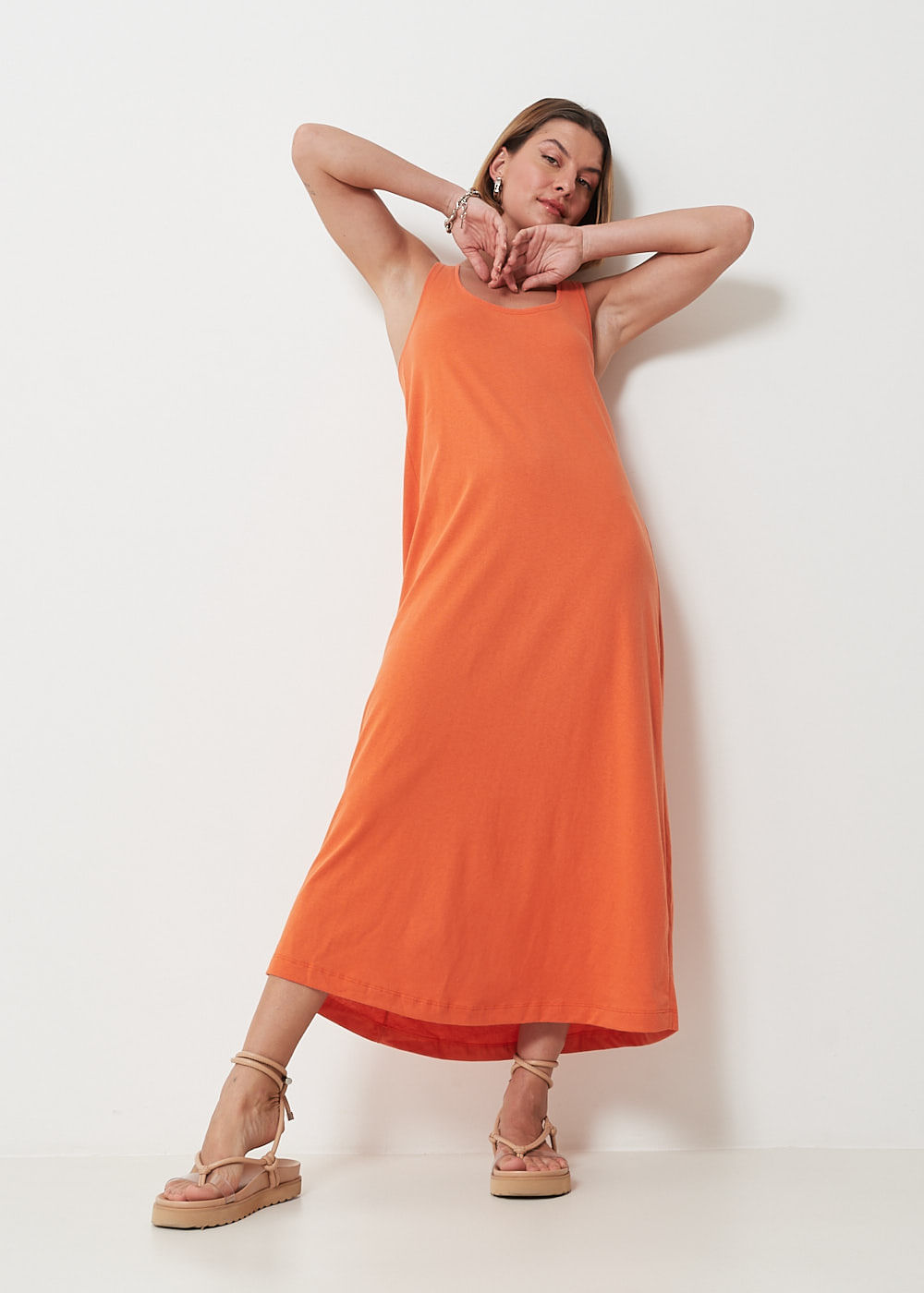 63.11.3004PAP VESTIDO MIDI MALHA DECOTE NADADOR