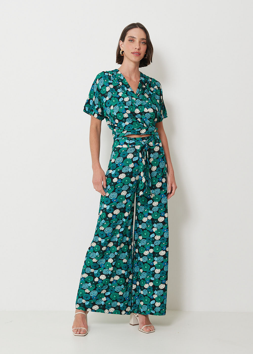 62.40.3002EST CALÇA PANTALONA MALHA ESTAMPA BLOSSOM