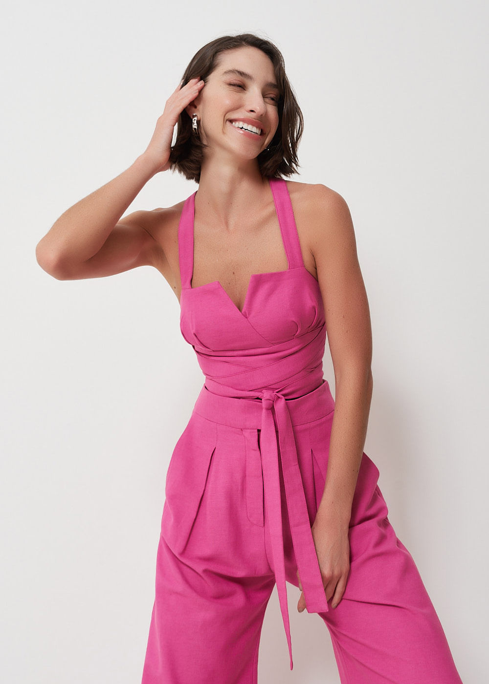 59.60.3033PTY REGATA CROPPED AMARRAÇÃO CINTURA