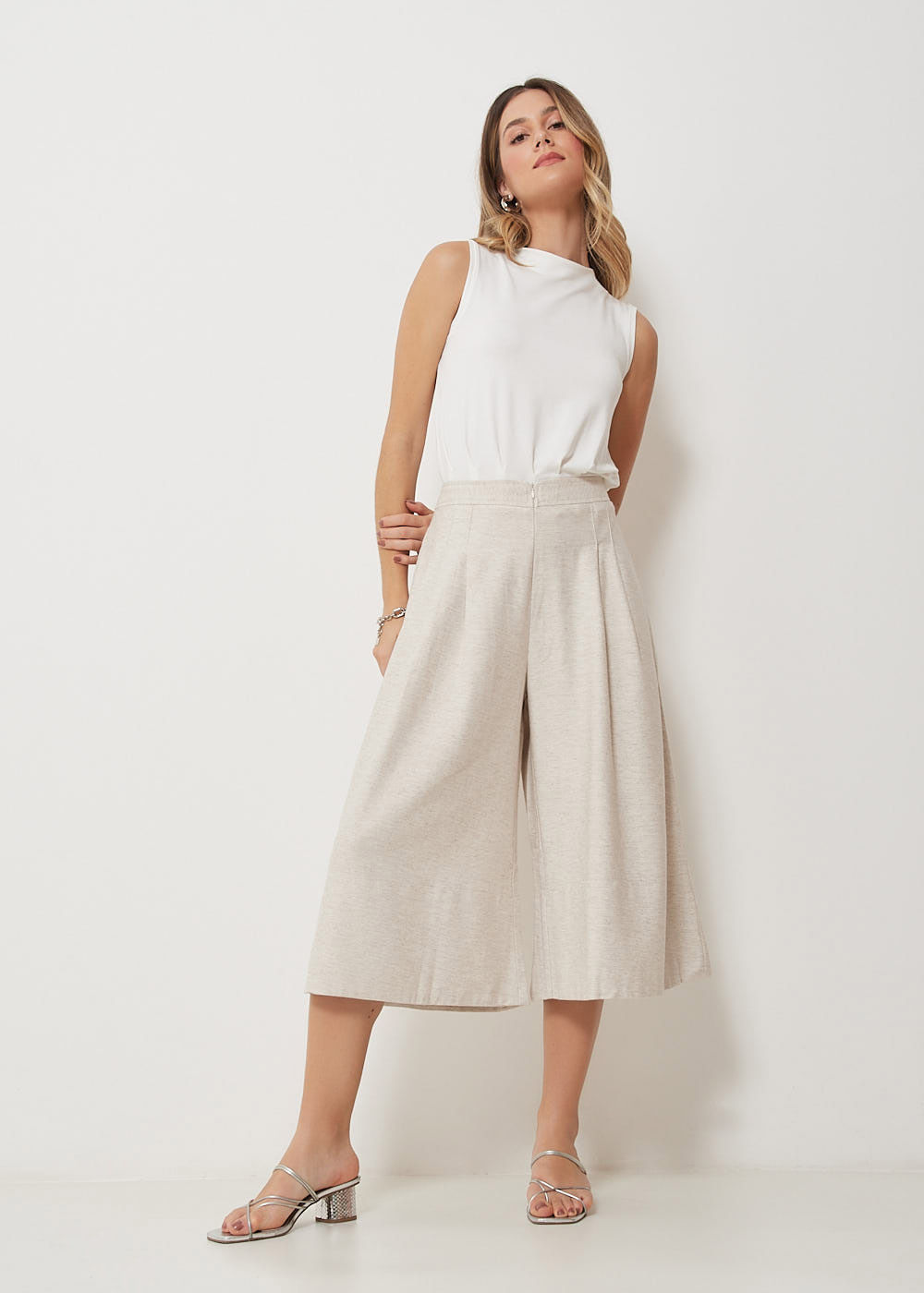 52.10.3010ARE CALÇA PANTACOURT COM ZIPER FRONTAL