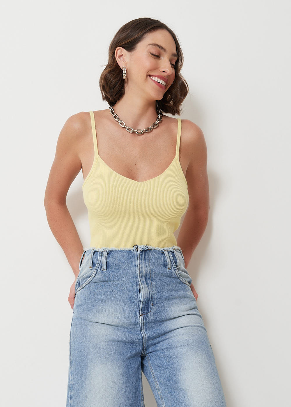 48.40.3012MNG REGATA DECOTE V ALCINHA TRICOT