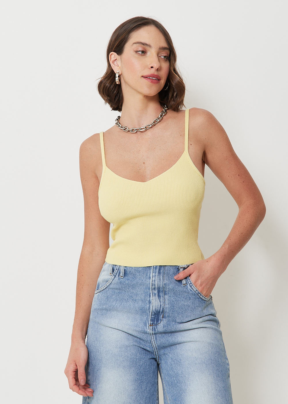 48.40.3012MNG REGATA DECOTE V ALCINHA TRICOT