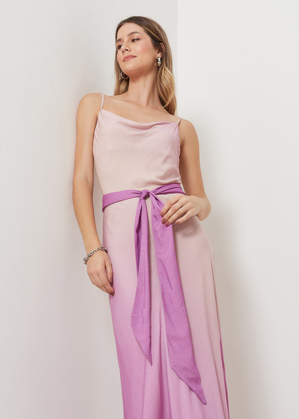 54.20.3013AMT SAIA MIDI ESTAMPA DEGRADÊ AMETISTA