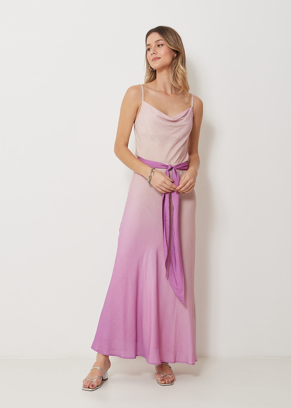 54.20.3013AMT SAIA MIDI ESTAMPA DEGRADÊ AMETISTA