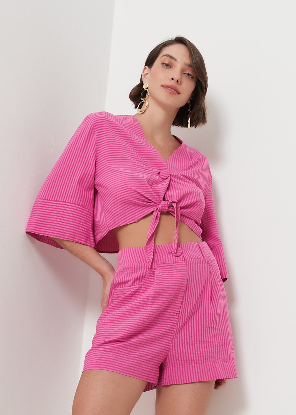 52.40.3015CLE SHORTS RETO LISTRADO