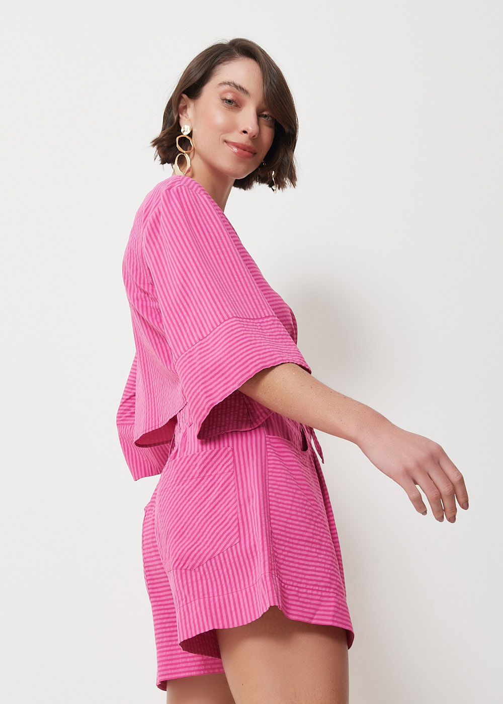 52.40.3015CLE SHORTS RETO LISTRADO