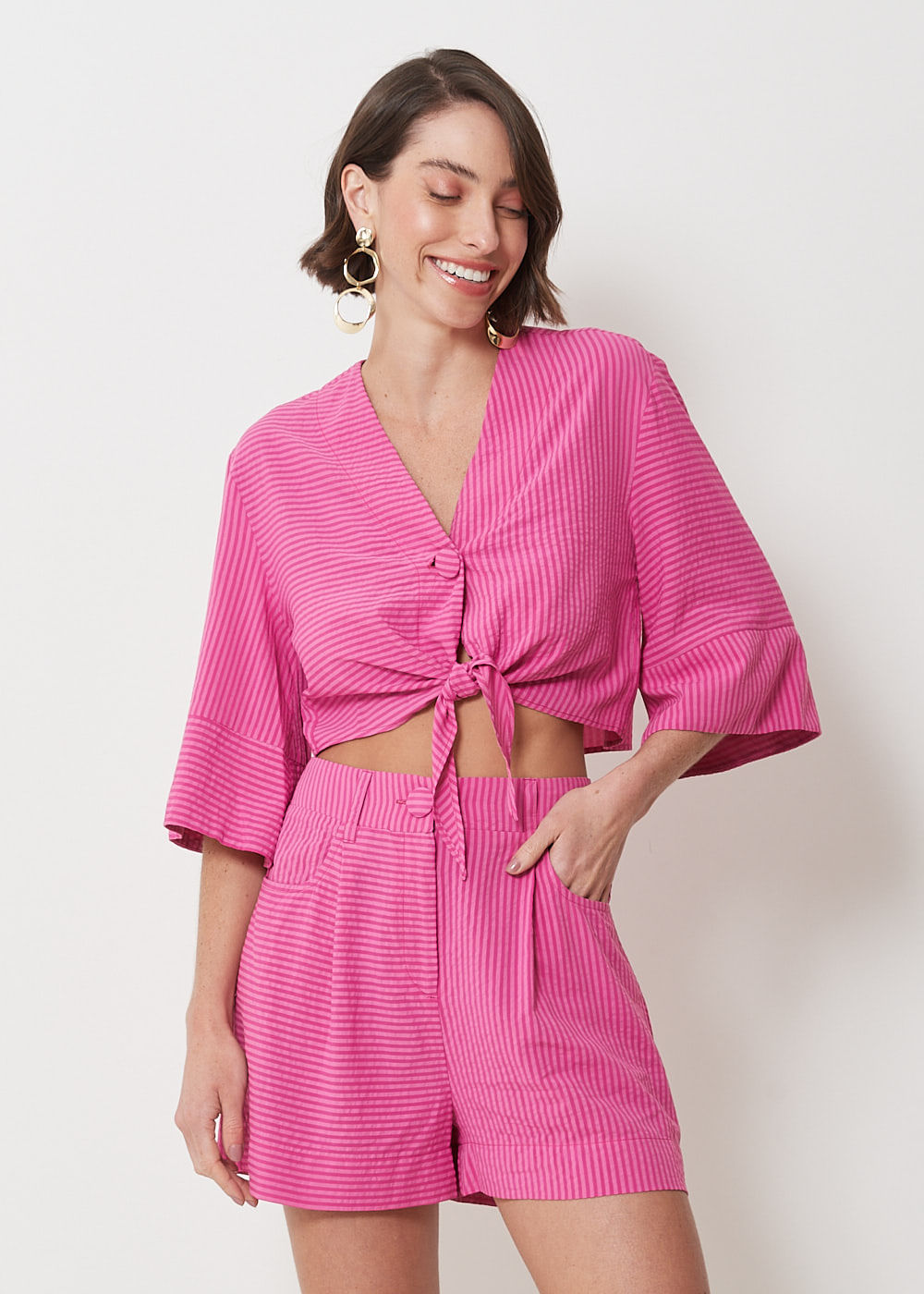 52.40.3015CLE SHORTS RETO LISTRADO