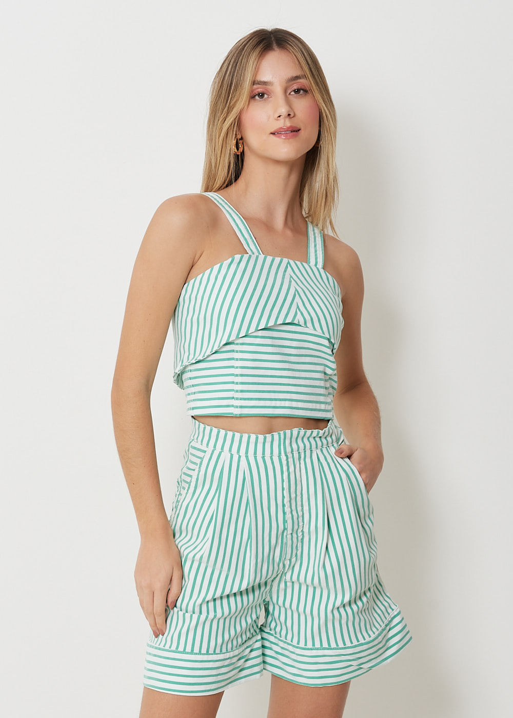 52.40.3013LIS BERMUDA AMPLA LISTRADA