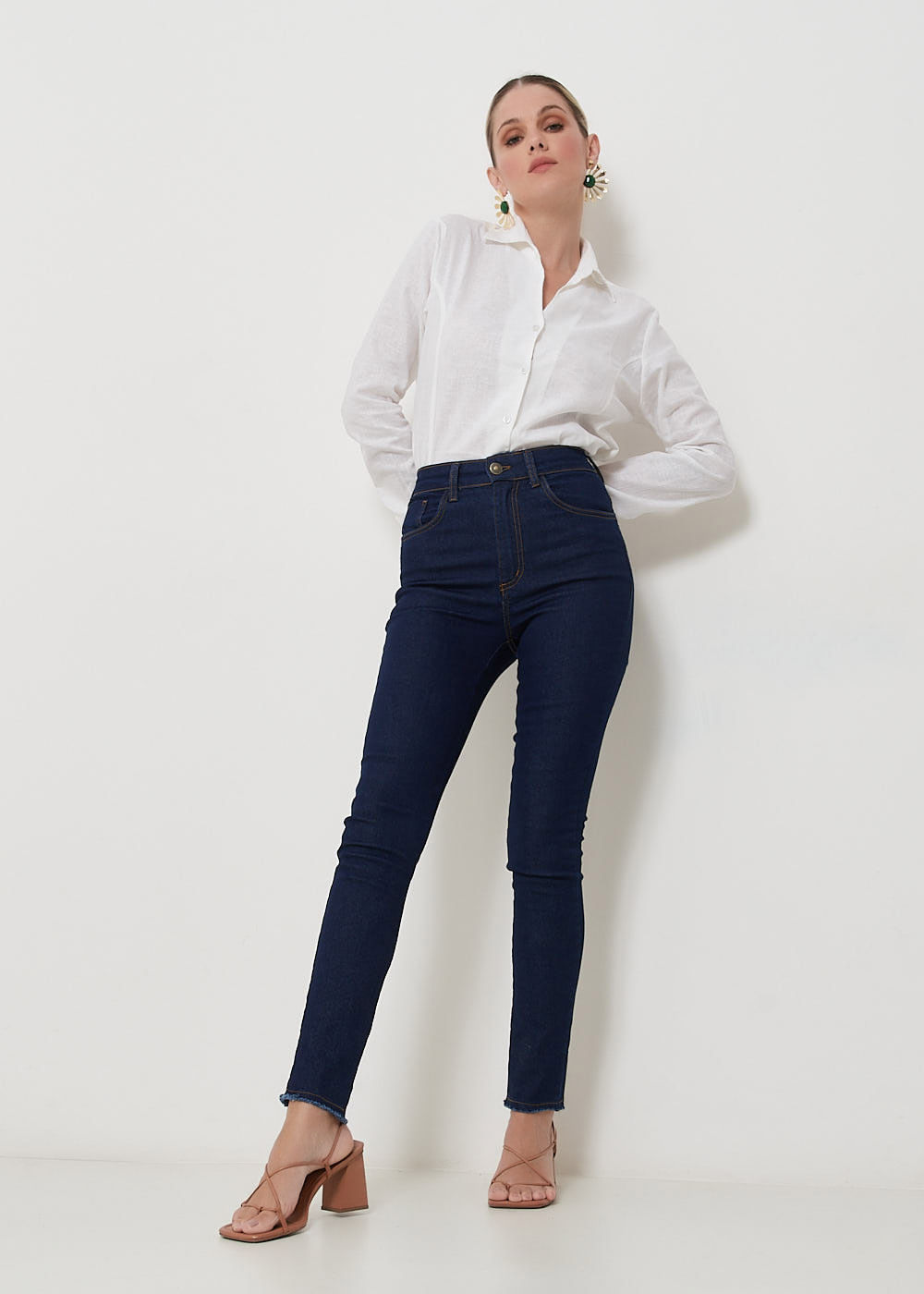 12.20.3101AMA CALÇA JEANS SKINNY FIVE POCKETS
