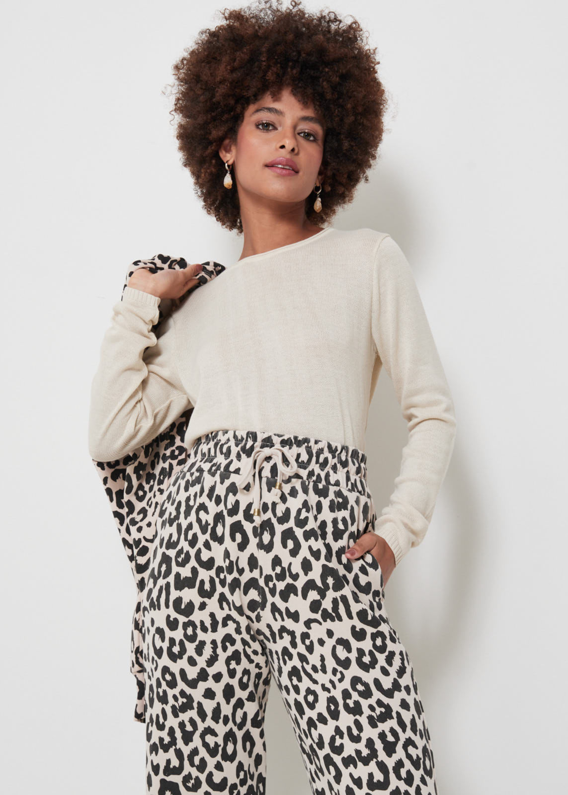 46.10.3102HAI BLUSA MANGA LONGA TRICOT LEVE