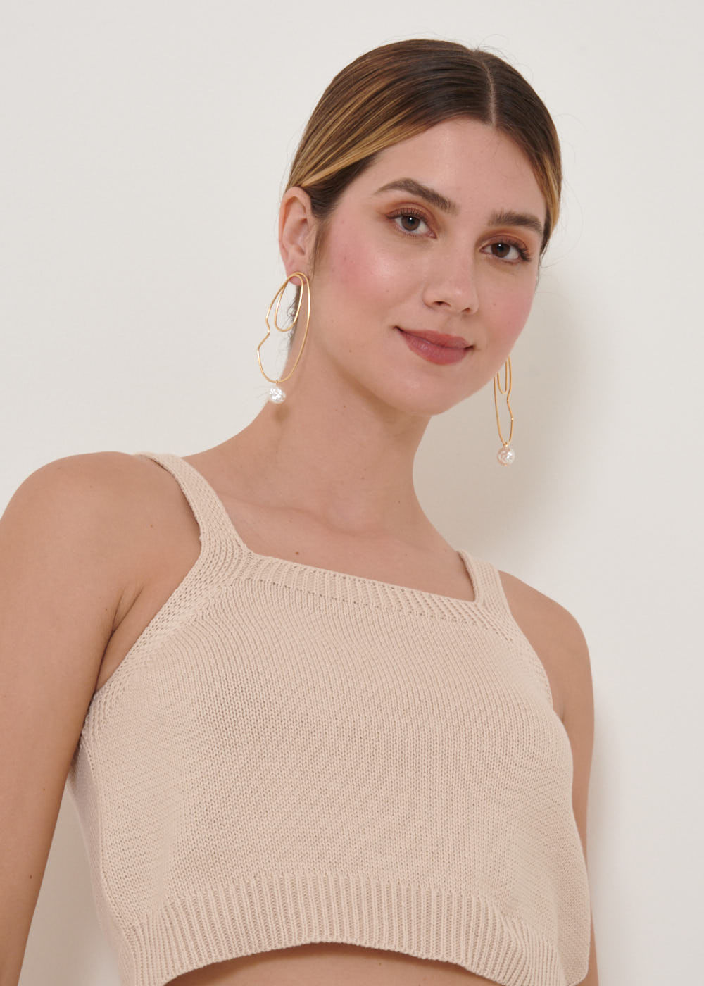 48.40.3209ARE REGATA EM TRICOT ALÇA FINA