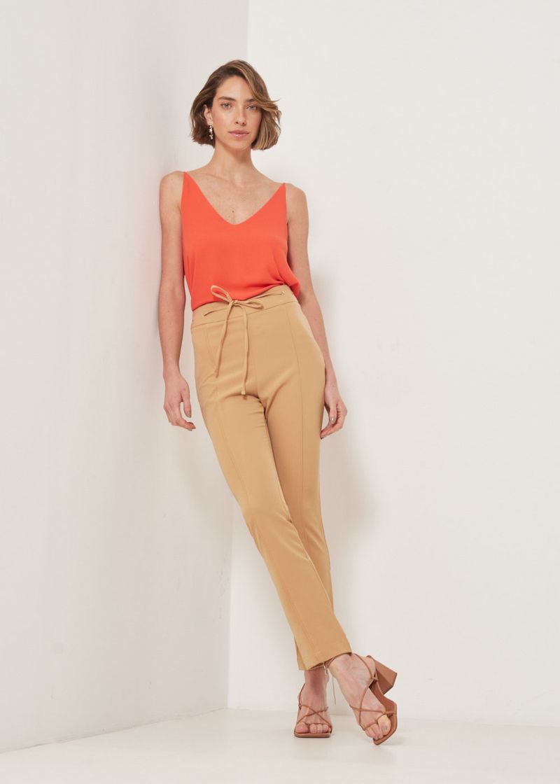 COS + HIGH-WAISTED PAPERBAG TROUSERS