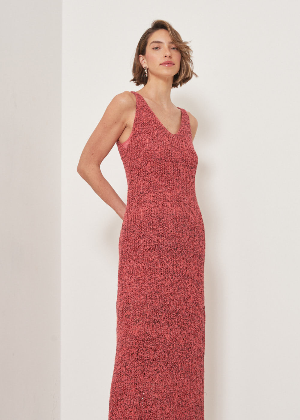 43.10.3204GOI VESTIDO REGATA MIDI DE CROCHÊ ECOLÓGICO