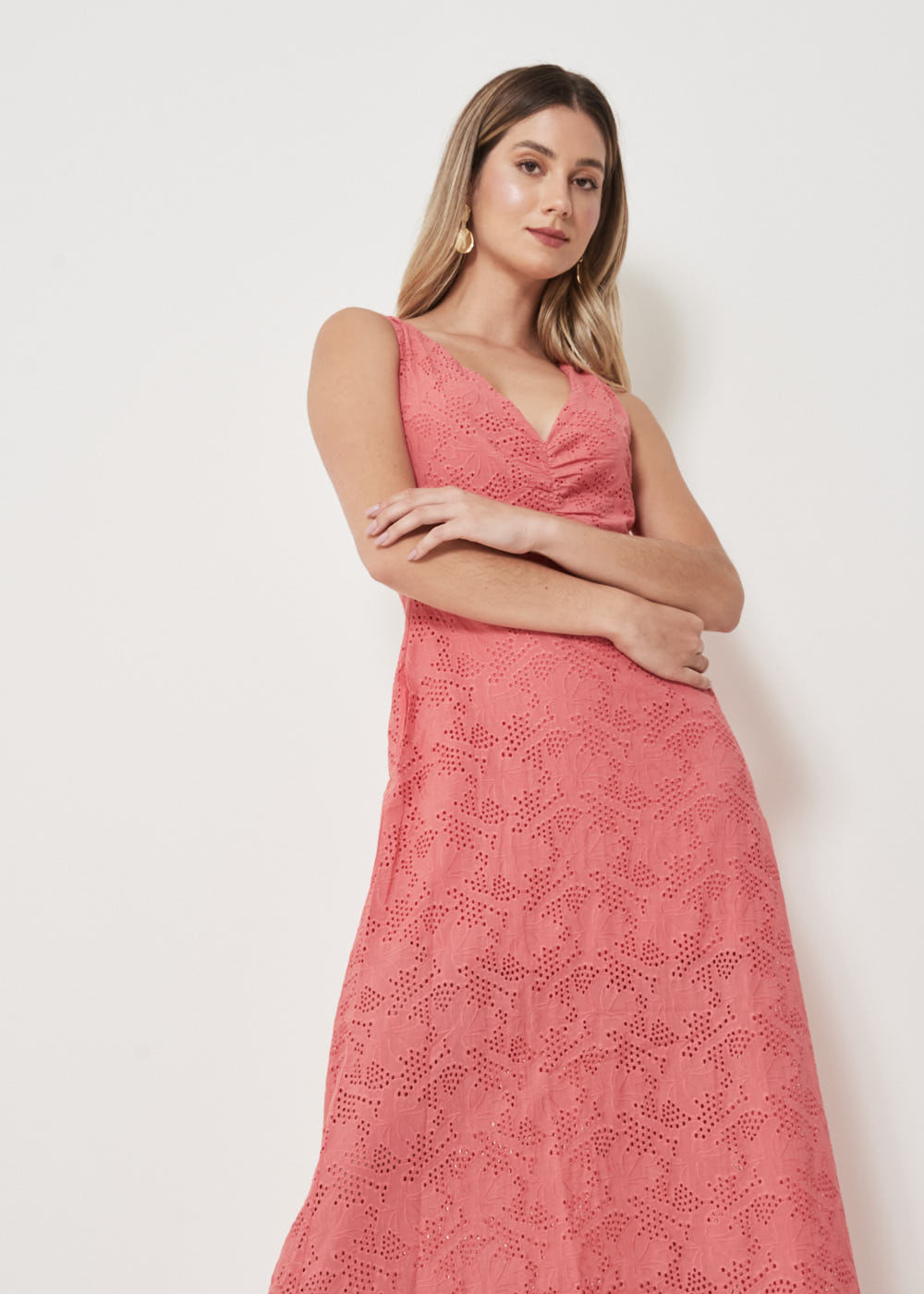 53.00.3206GOI VESTIDO LONGO LAISE DECOTE V