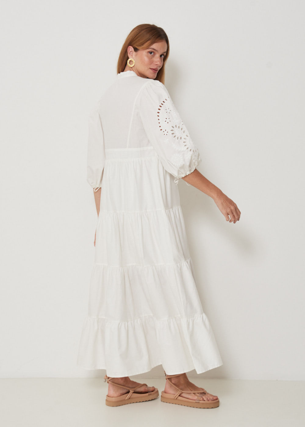 53.00.3211OFW VESTIDO LONGO BORDADO RECHILIEU