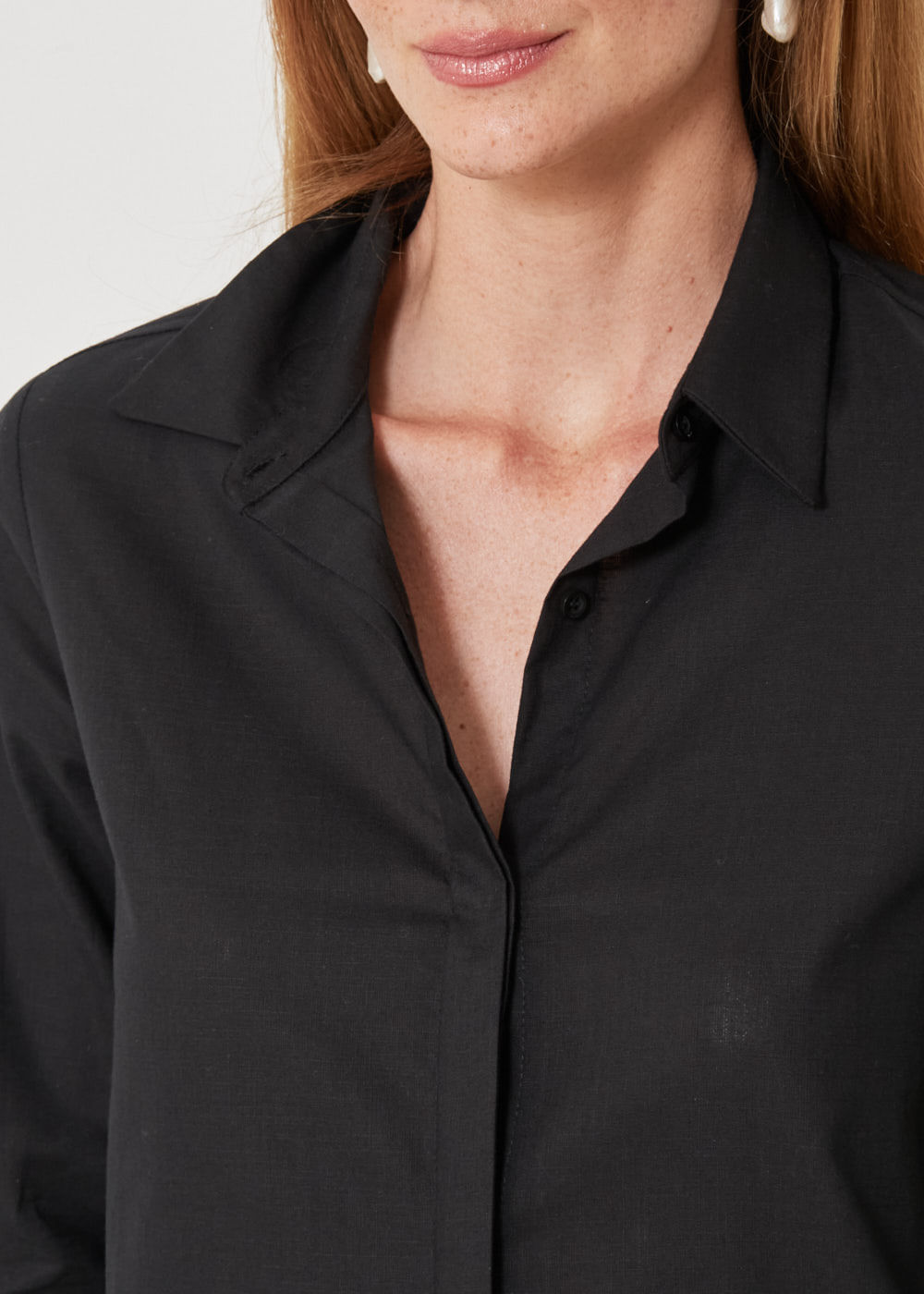 55.70.3206PTO CAMISA SLIM DE MANGA LONGA