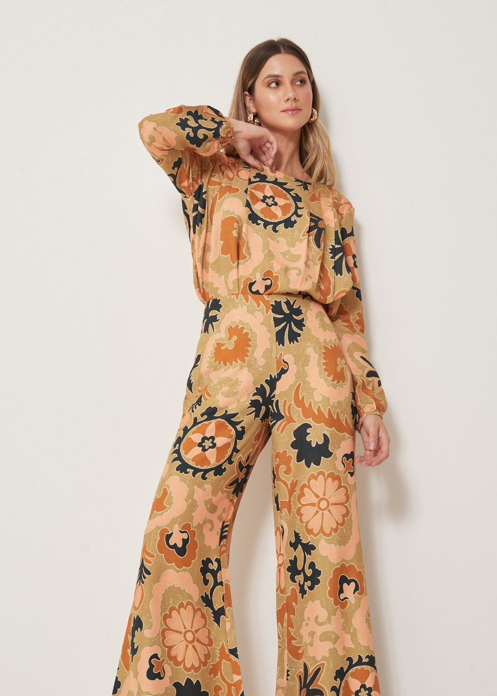 52.23.3301EST CALÇA PANTALONA ESTAMPA MANDALA