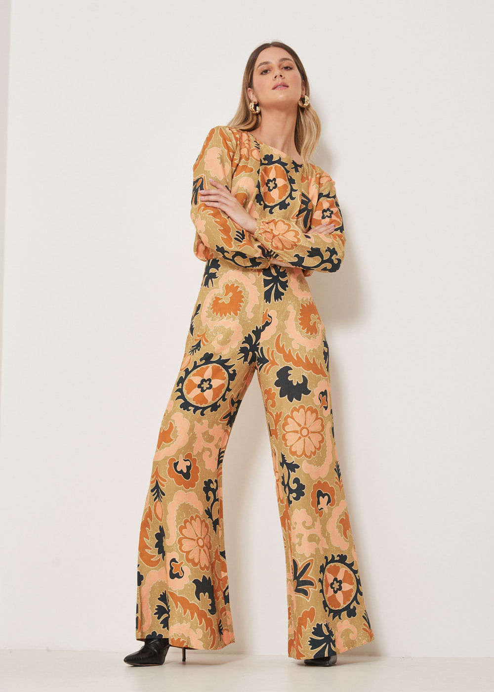 52.23.3301EST CALÇA PANTALONA ESTAMPA MANDALA
