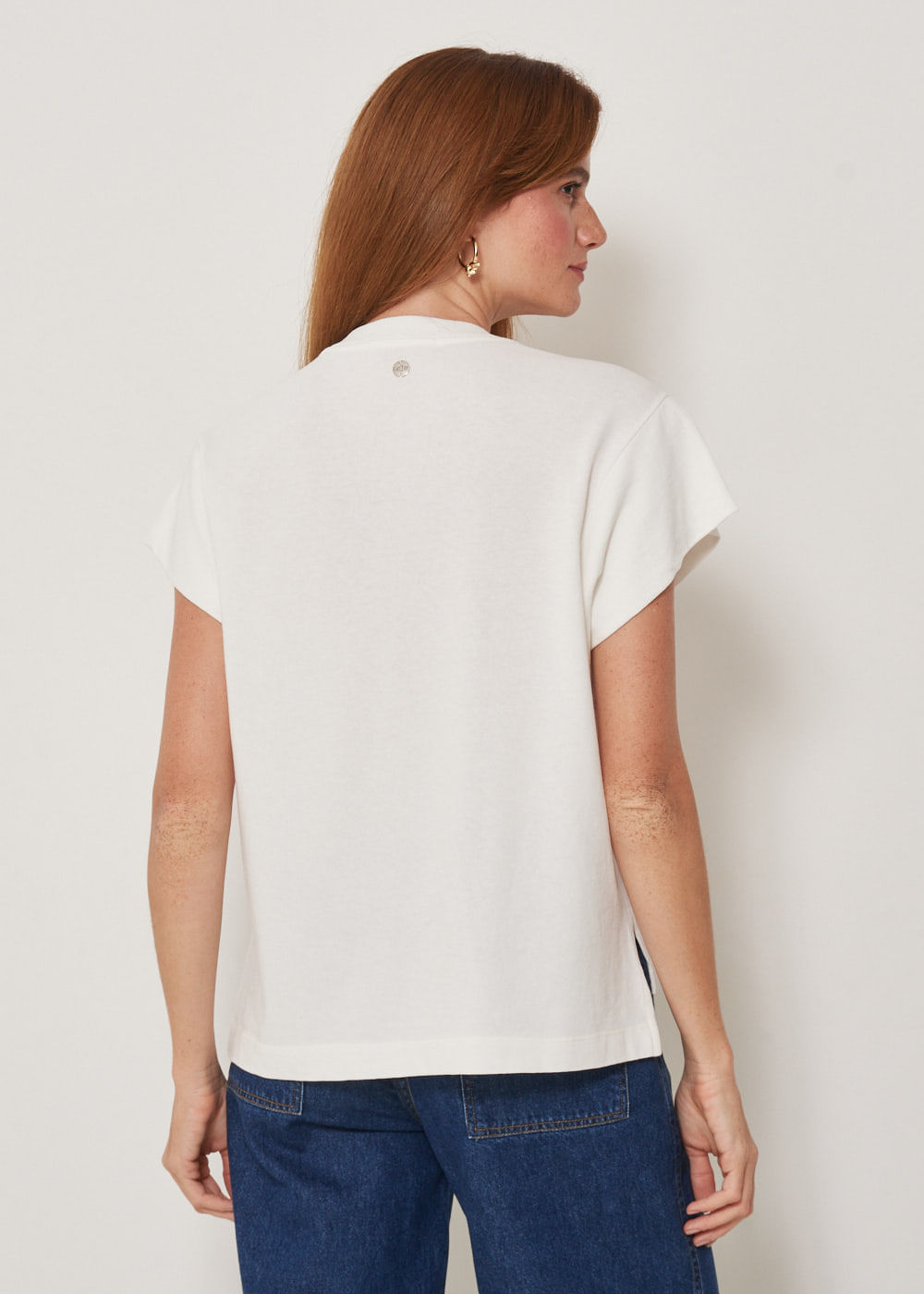 67.43.3302OFW T-SHIRT MALHA APLICAÇÃO ALRIGHT
