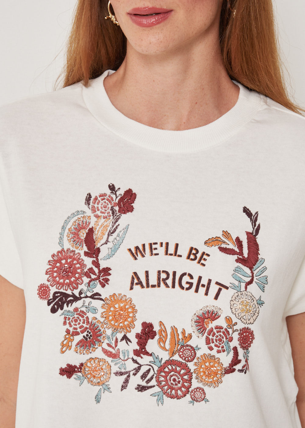 67.43.3302OFW T-SHIRT MALHA APLICAÇÃO ALRIGHT