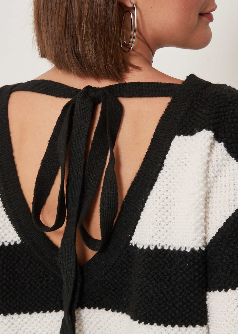 46.40.3302LIS BLUSA DE TRICOT LISTRAS P/B