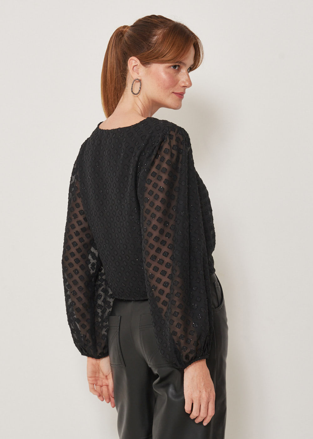 56.40.3307PTO BLUSA M/L DECOTE V