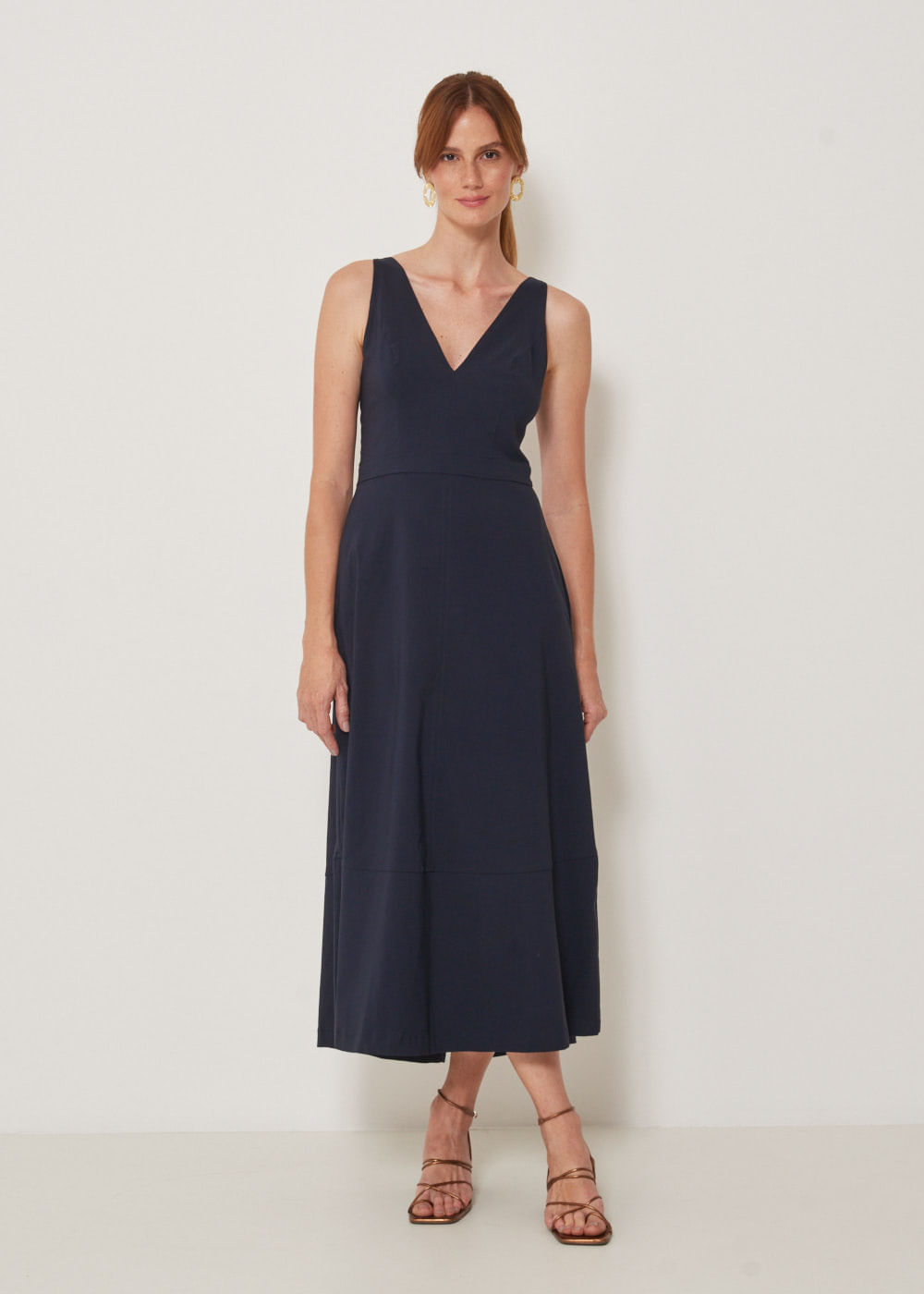 23.10.3302MAR VESTIDO MIDI RECORTES