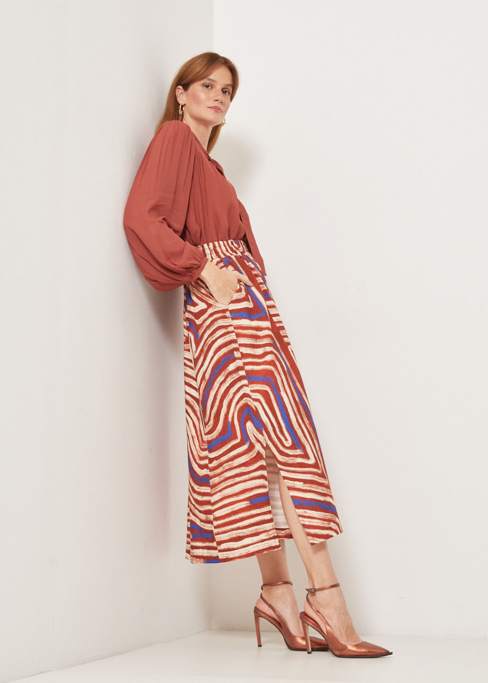 54.21.3308EST SAIA MIDI EVASÊ ESTAMPA LABIRINTO