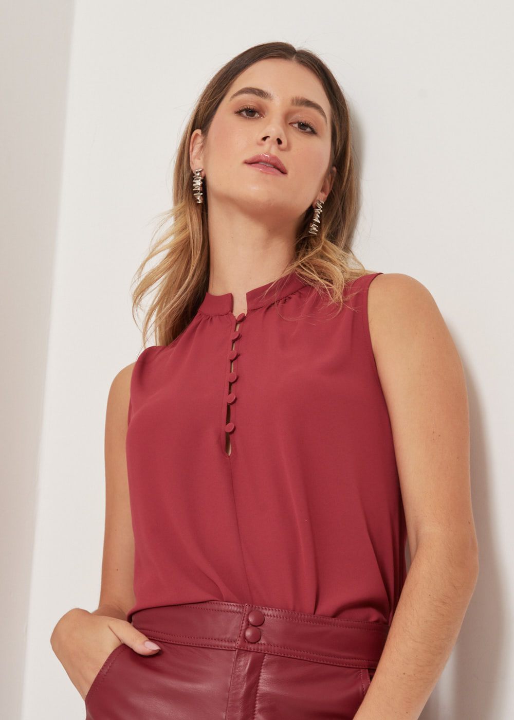 58.40.3309VIN REGATA CHIFFON GOLA PADRE