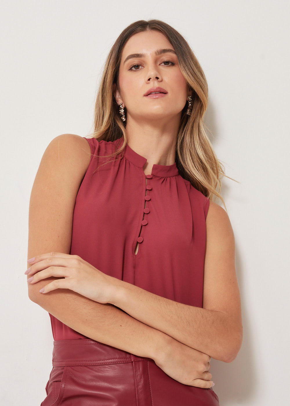 58.40.3309VIN REGATA CHIFFON GOLA PADRE