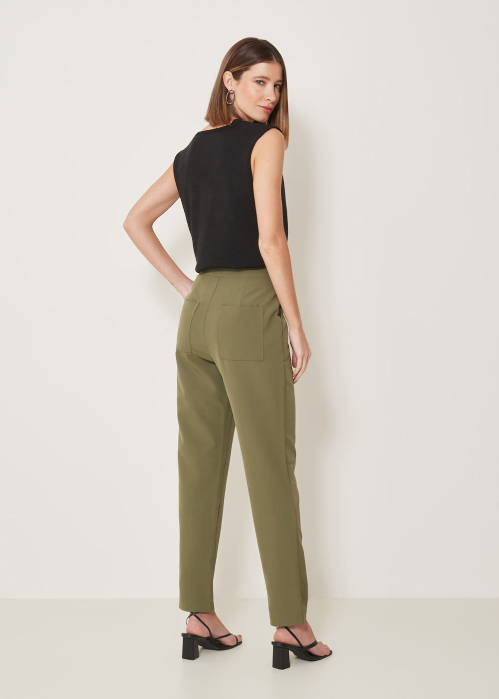 22.21.3301MSG CALÇA SLIM ALFAIATARIA - HIGHLINE