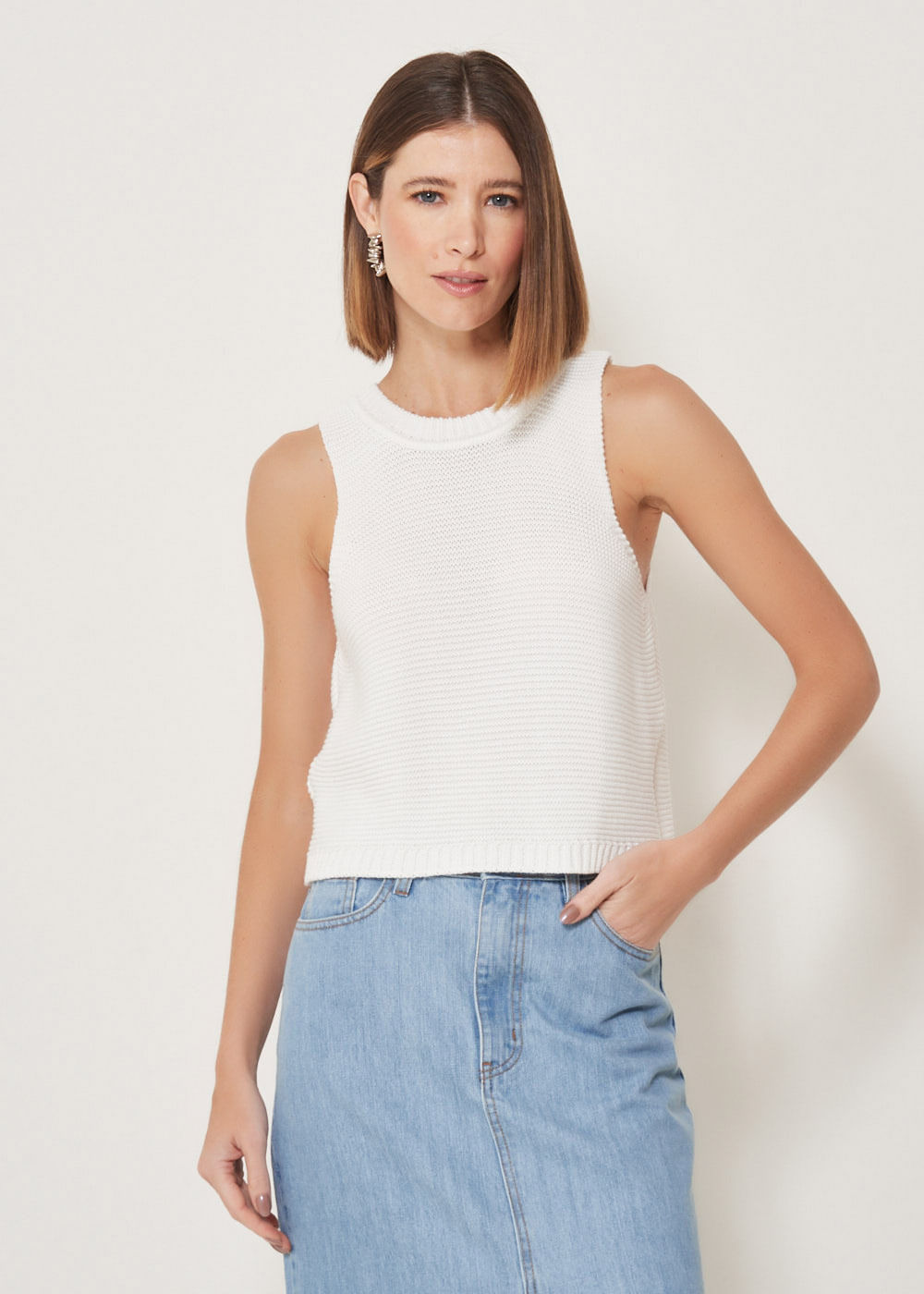 48.40.3303OFW REGATA TRICOT PONTO ARROZ