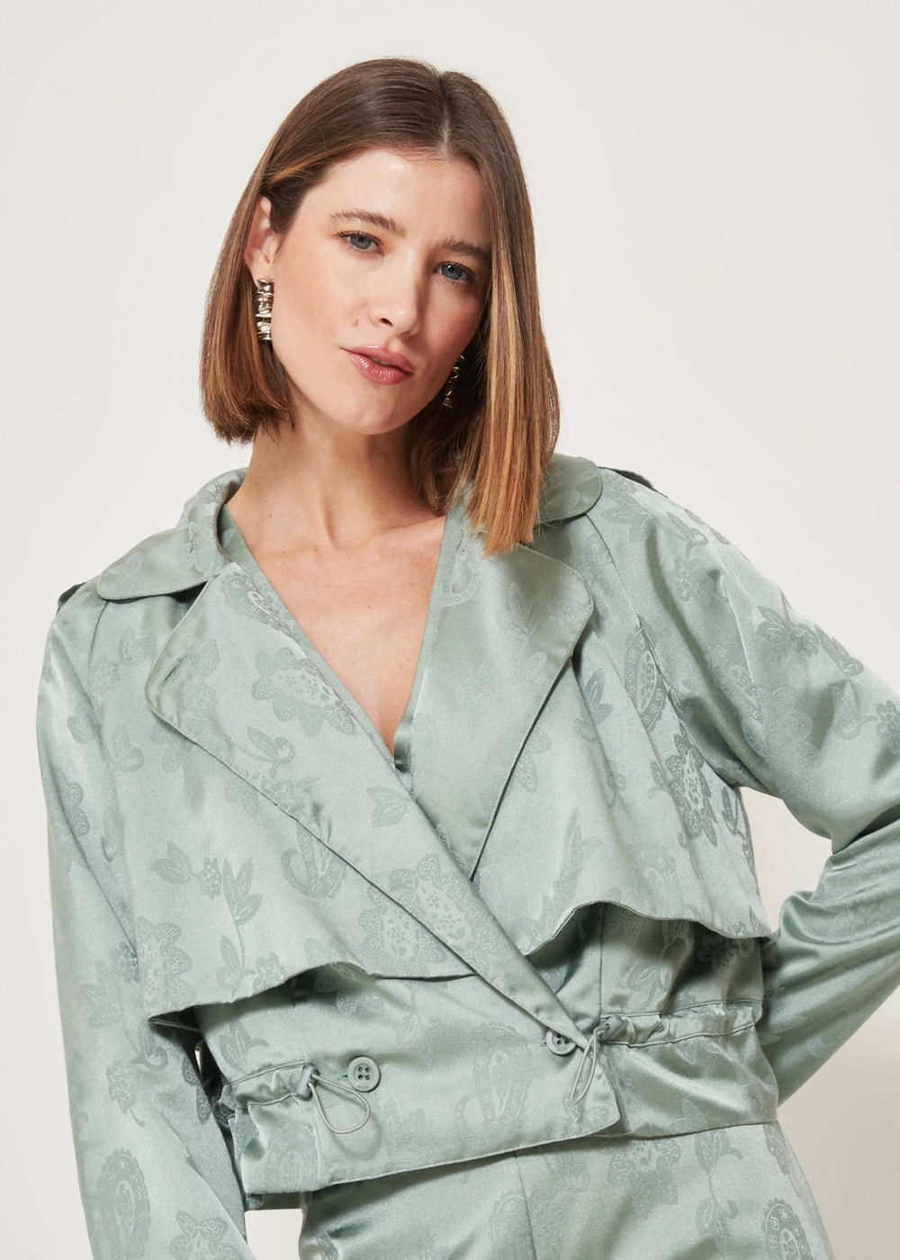 21.30.3314SLV JAQUETA PERFECTO JACQUARD