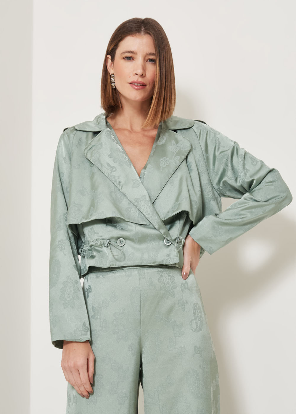 21.30.3314SLV JAQUETA PERFECTO JACQUARD