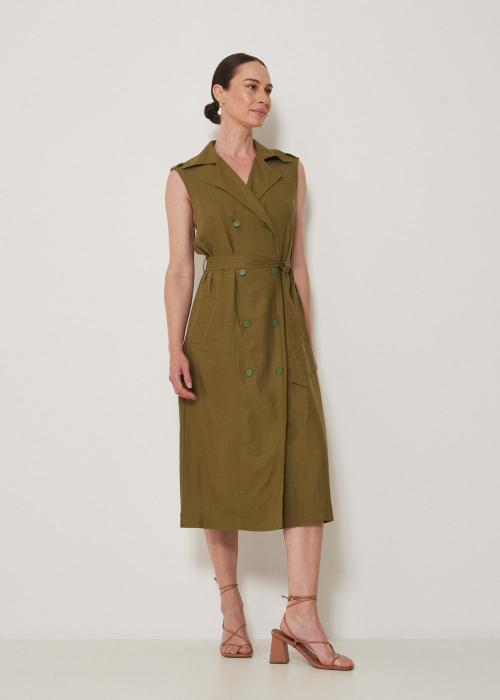 23.10.3301MSG VESTIDO UTILITARIO MIDI S/ MANGA