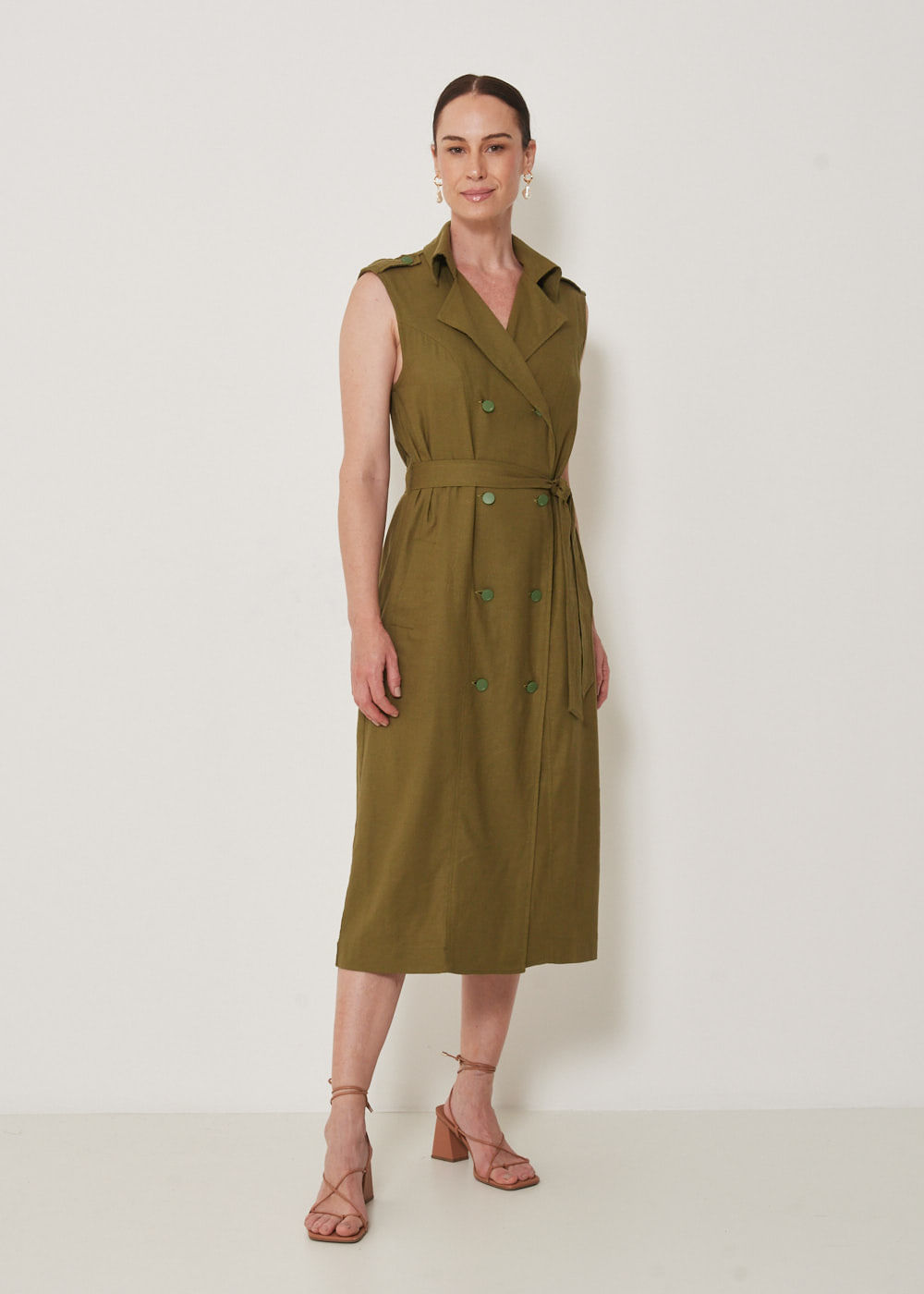 23.10.3301MSG VESTIDO UTILITARIO MIDI S/ MANGA