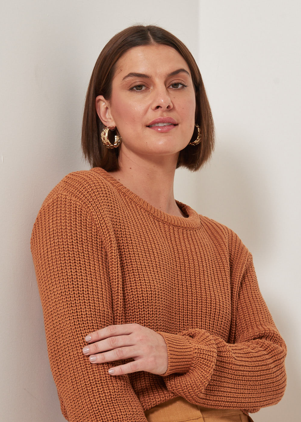 46.40.3307CAM BLUSA MANGA LONGA TRICOT