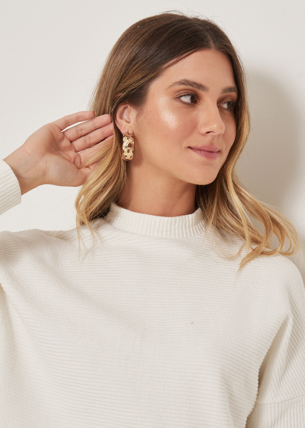 66.40.3305OFW BLUSA MALHA MANGA LONGA TEXTURIZADA