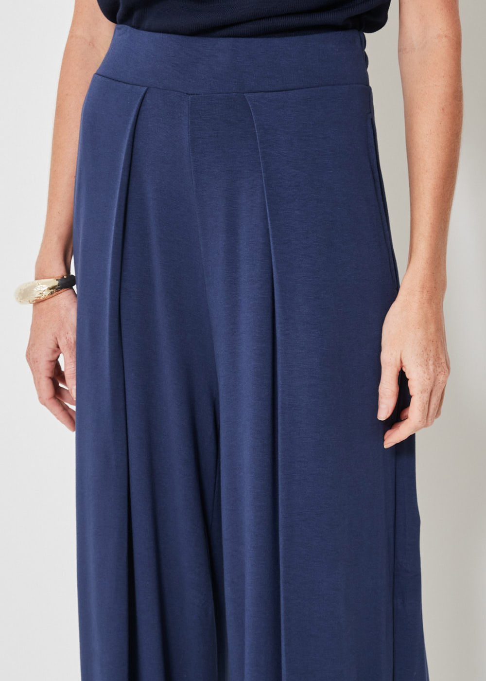 62.30.3307PTR CALÇA MALHA  PANTALONA PREGA FRONTAL