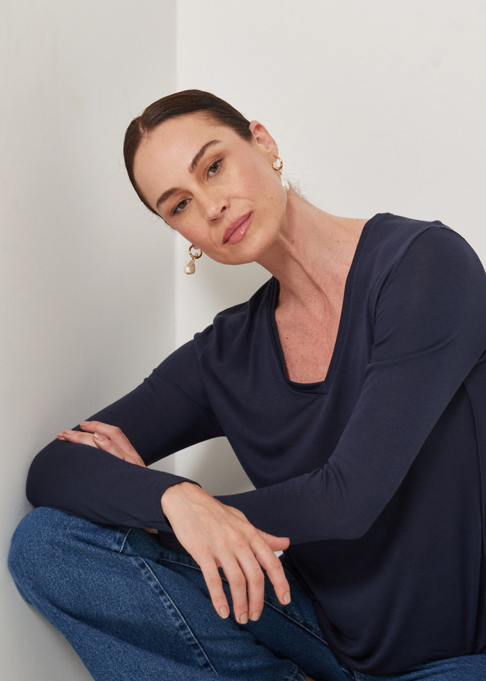 66.40.3304MAR BLUSA MALHA DECOTE V