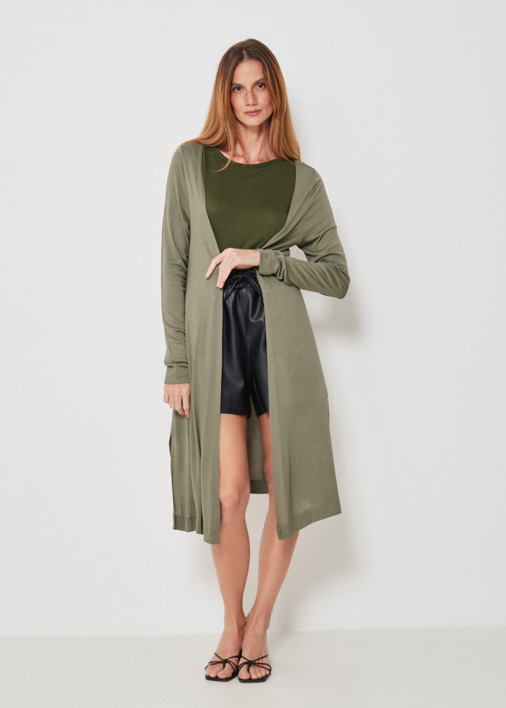 61.30.3302MSG CARDIGAN ABERTO MALHA LEVE