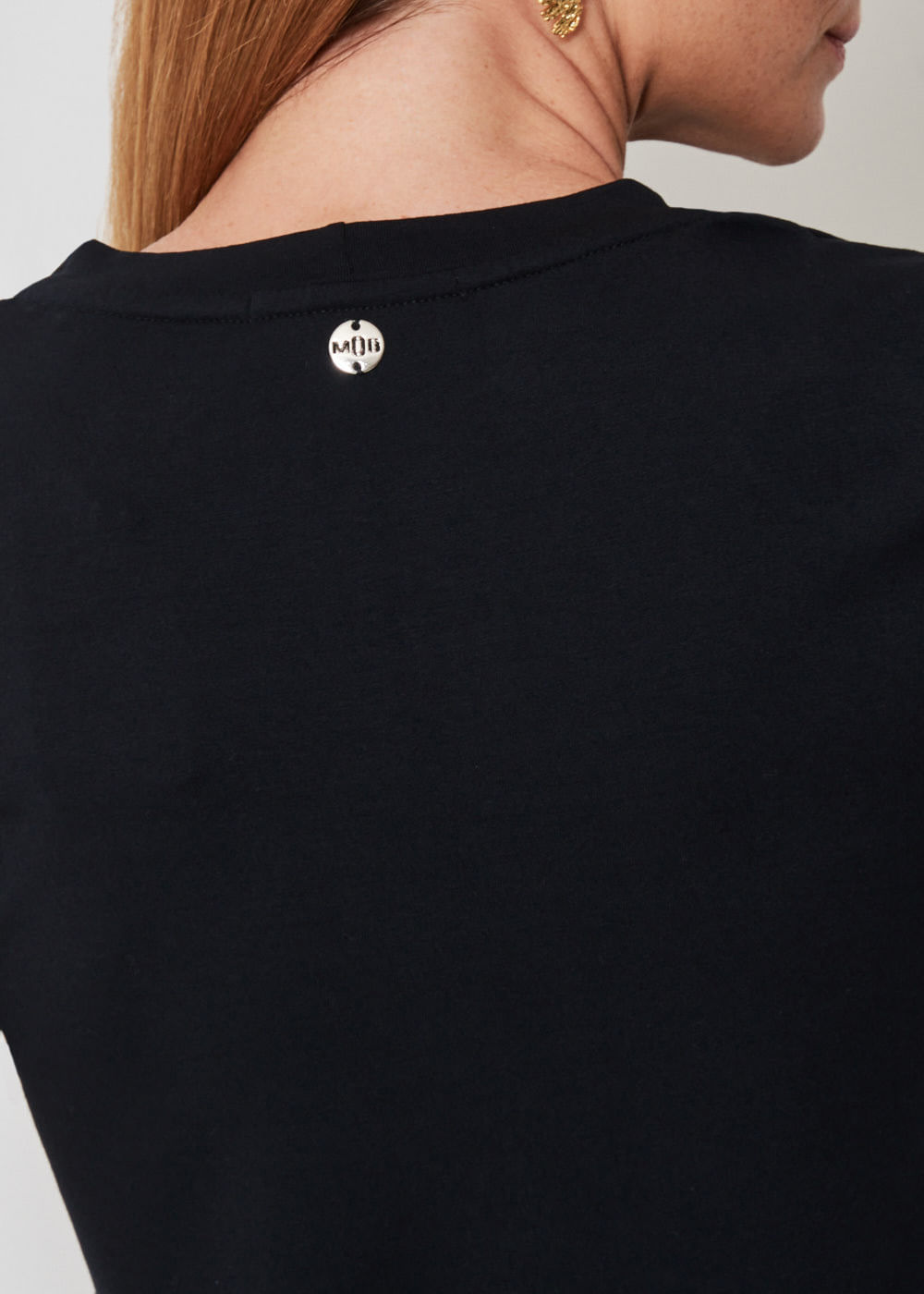 67.10.3302PTO T-SHIRT BÁSICA MALHA GOLA CARECA