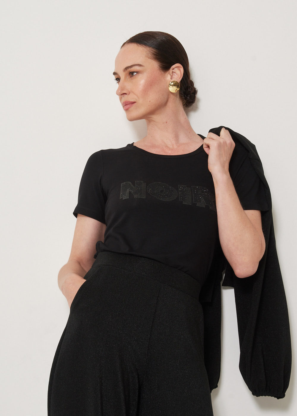 67.43.3307PTO T-SHIRT MALHA NOIR