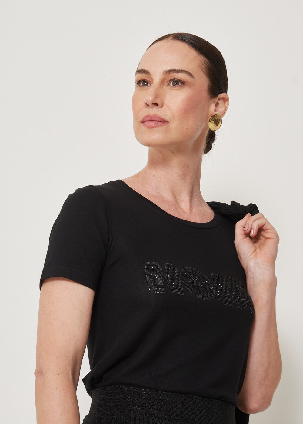 67.43.3307PTO T-SHIRT MALHA NOIR