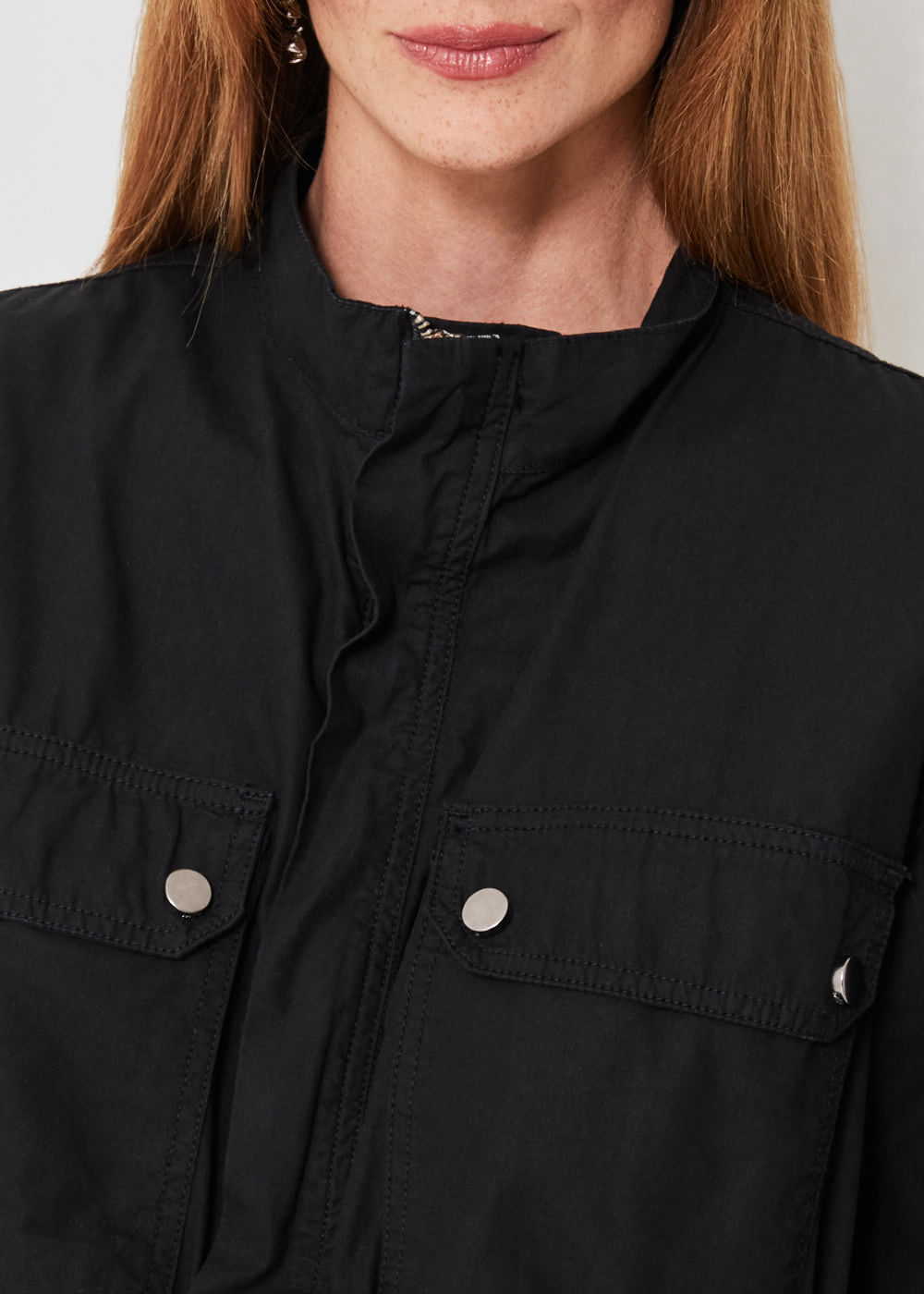 11.40.3305PTO JAQUETA SARJA BOLSO UTILITÁRIO