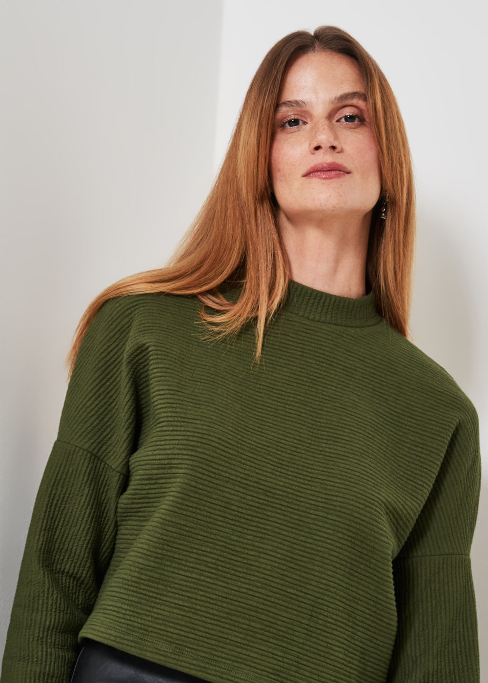 66.40.3305MSG BLUSA MALHA MANGA LONGA TEXTURIZADA