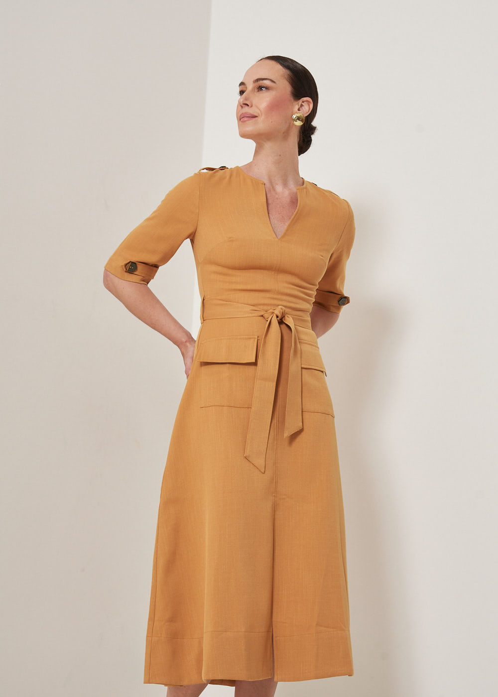 23.10.3303HNY VESTIDO UTILITÁRIO MIDI