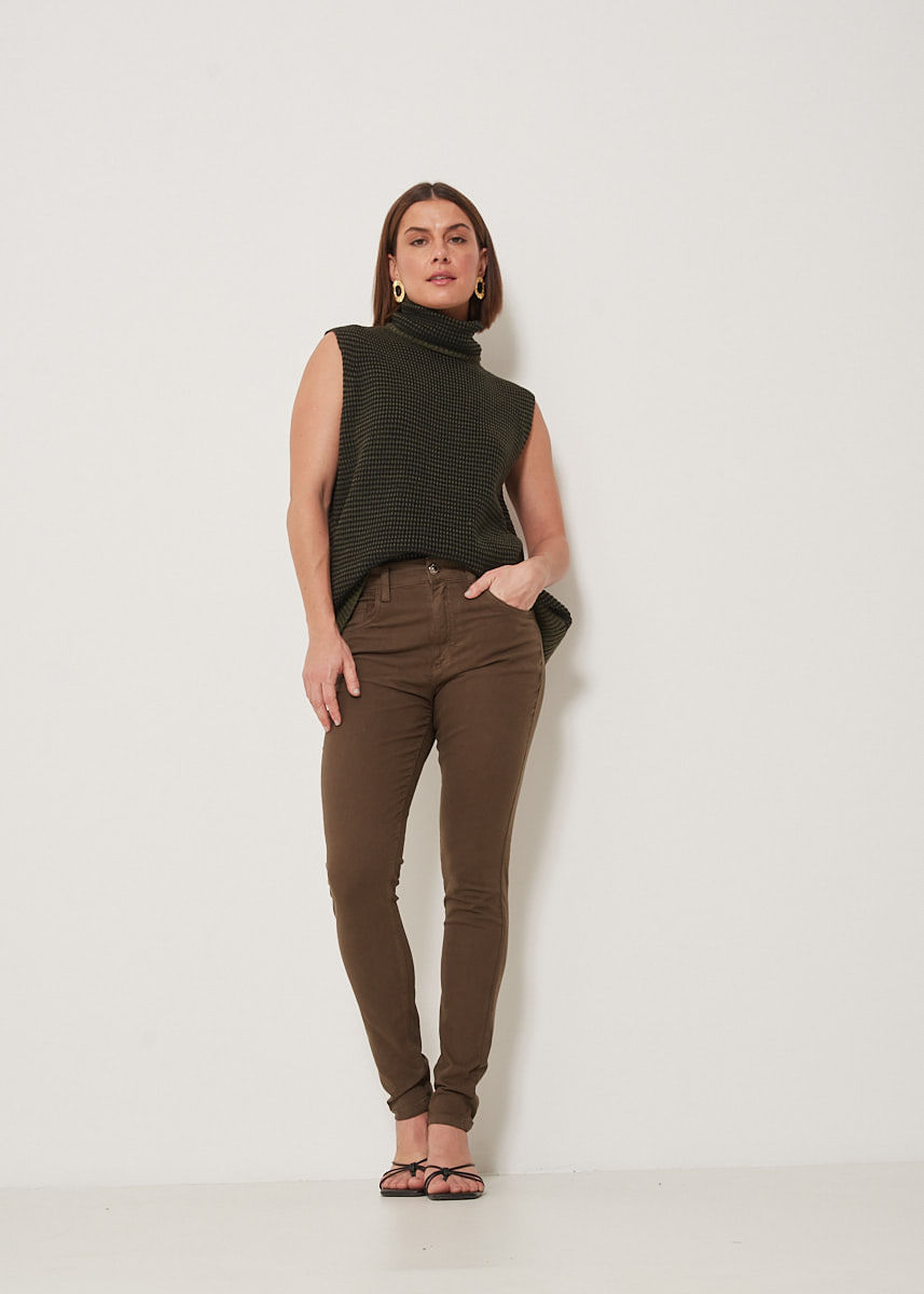 12.70.3302MSG CALÇA SKINNY SARJA