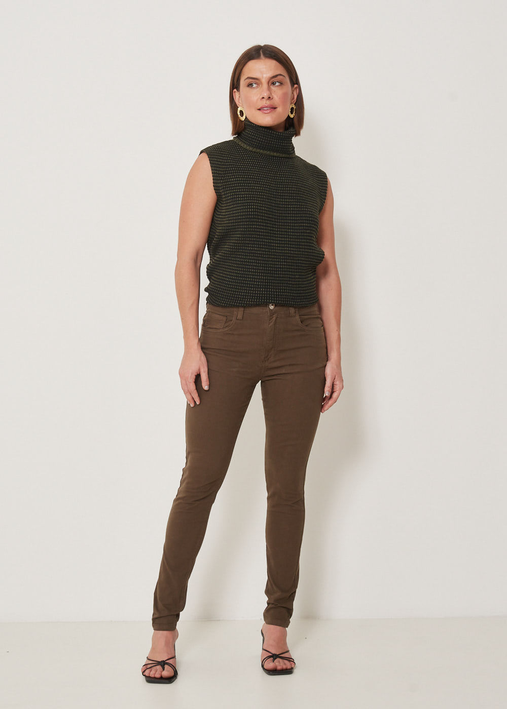 12.70.3302MSG CALÇA SKINNY SARJA